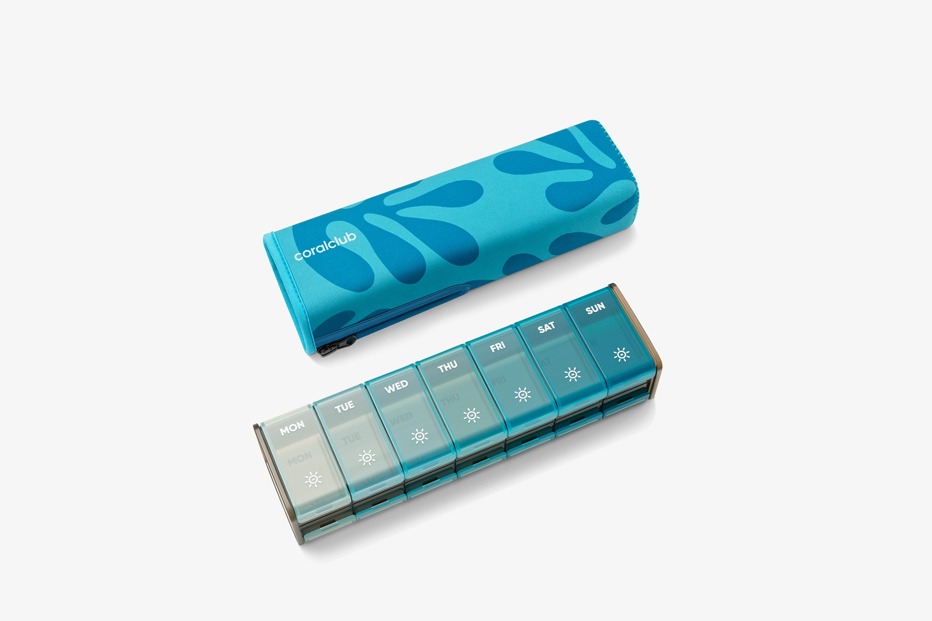 Gobox double-sided chehol bilan, moviy