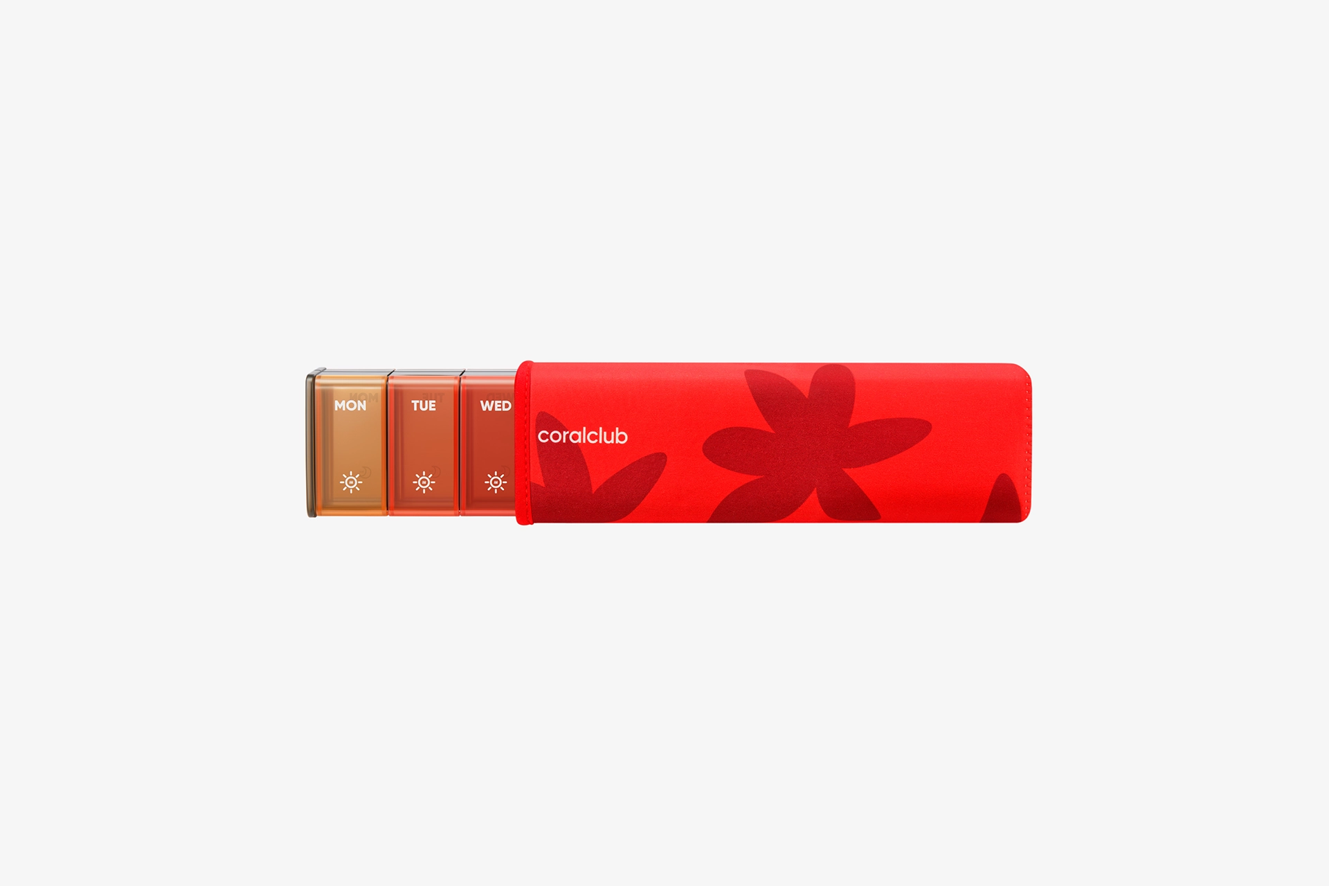 Gobox double-sided chehol bilan, qizil