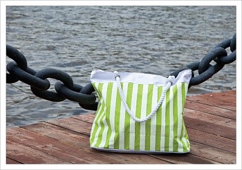 Beach tote bag