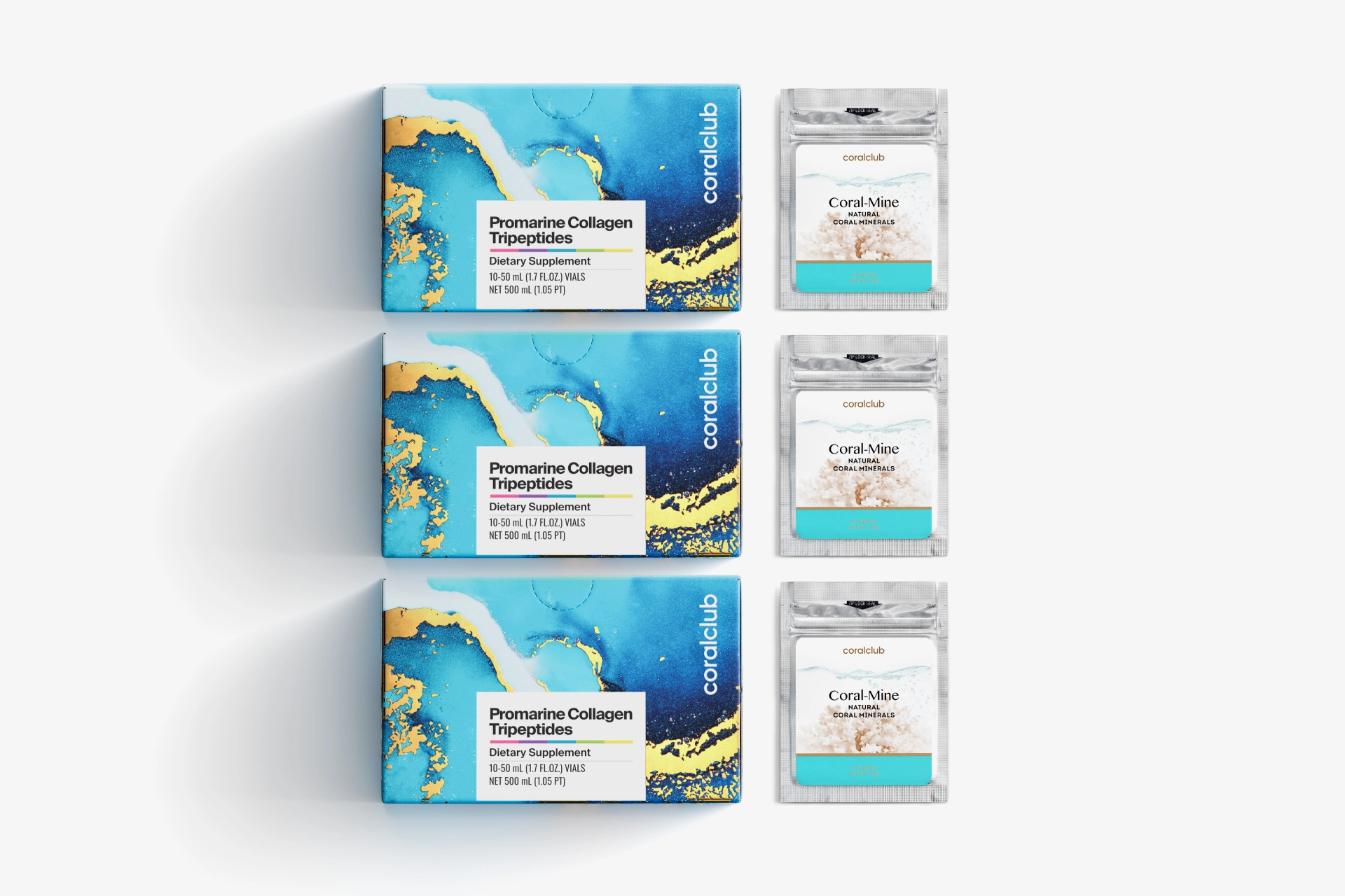 Promarin Kollagen Tripeptidlari &Koral-mayn