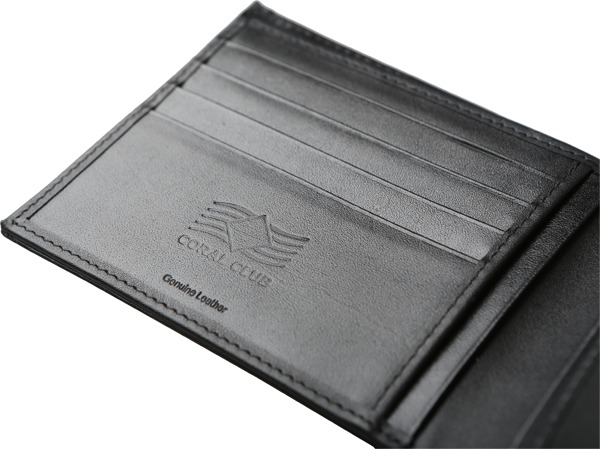 Ungaro men wallet with Coral Club logo