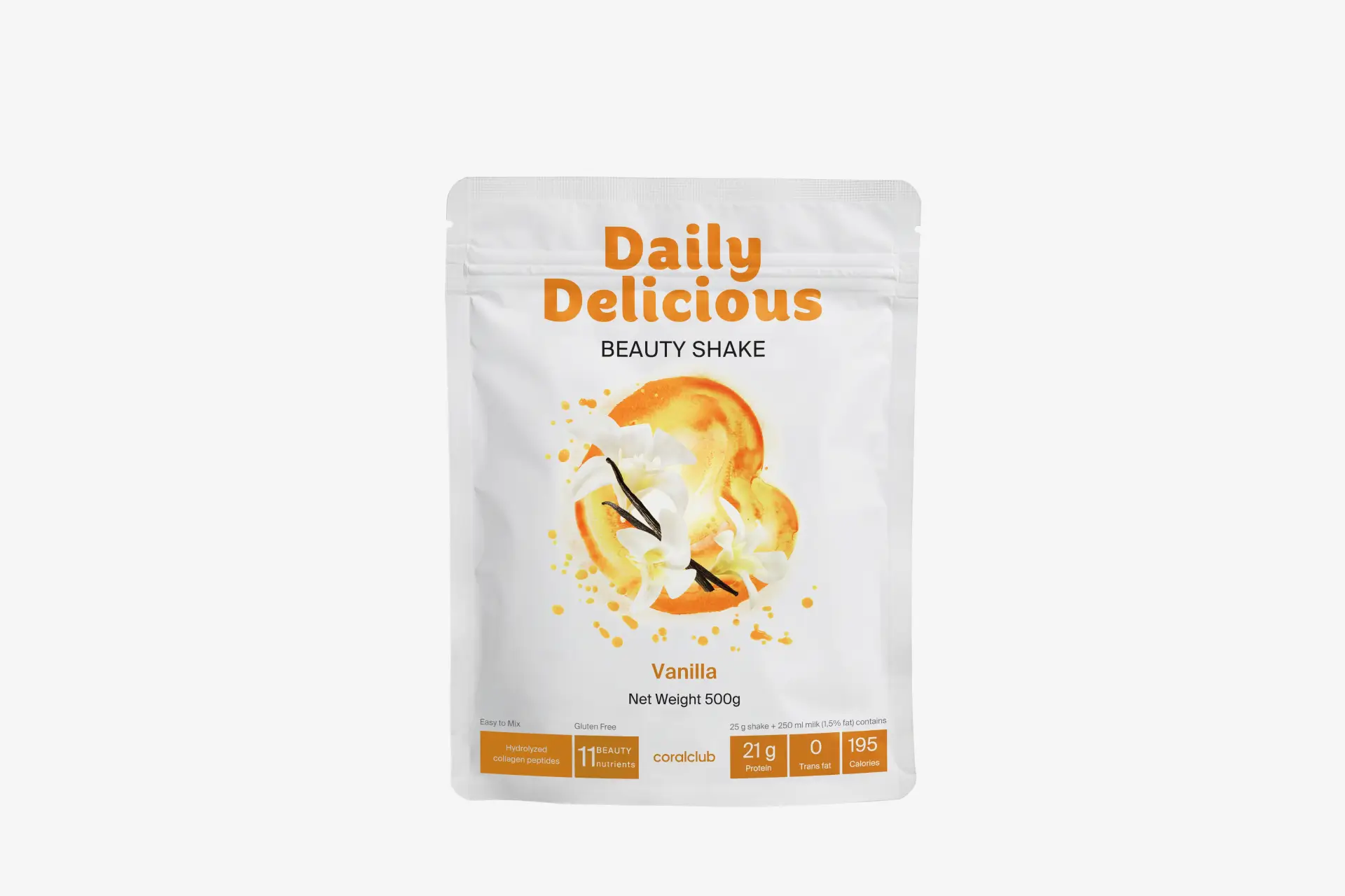 Deyli Delishes Byuti Sheyk Vanil